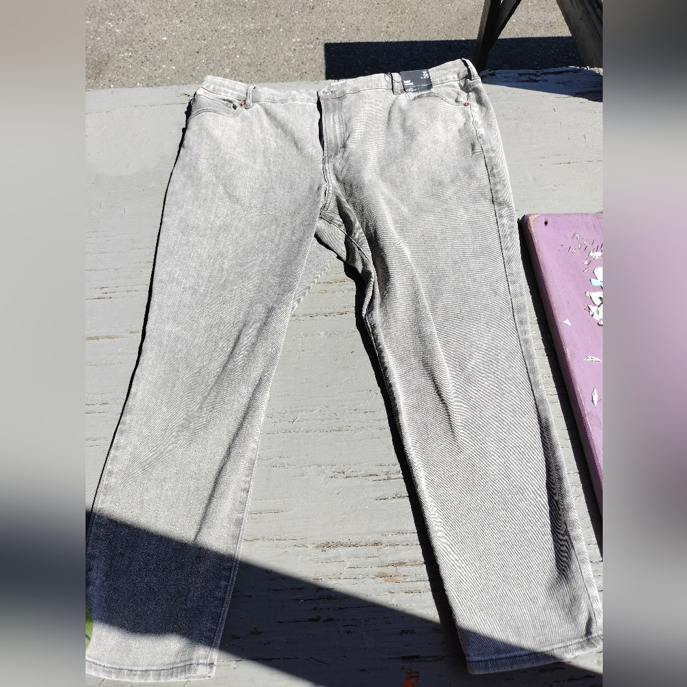 Women's Express FleXX Jeans grey/acid washed.Skinny high rise/Ultra Hyper Stre